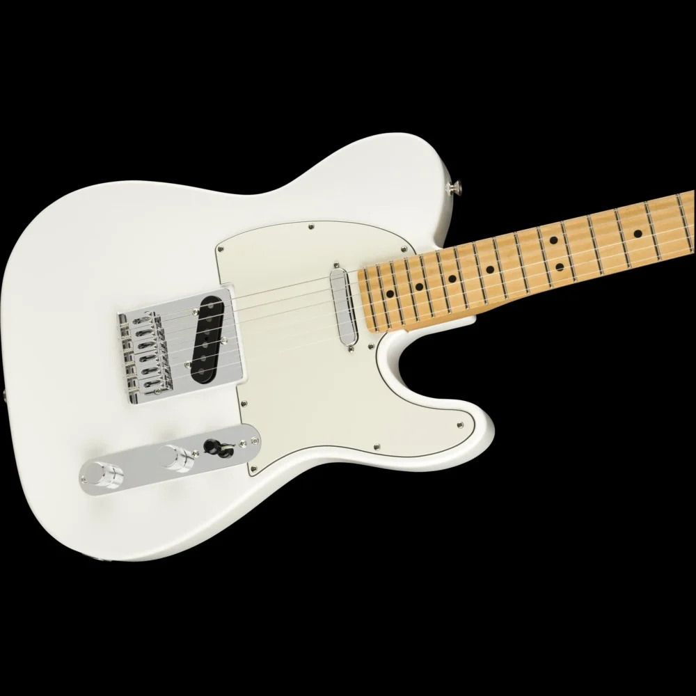 Player Telecaster Polar White / Maple - Image 4