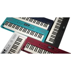 3 Music Creation Keyboard - Dark Red - Image 4